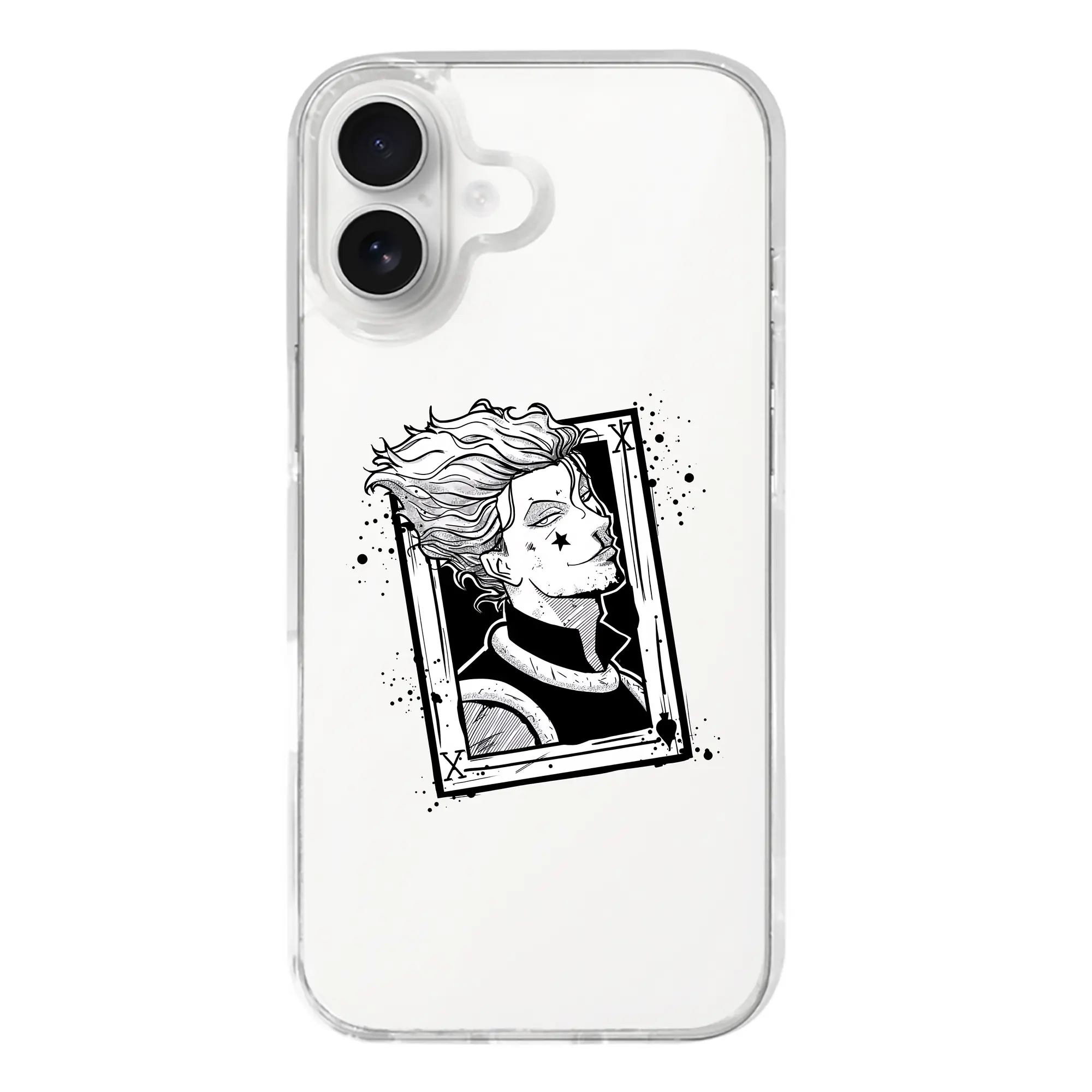 ハンター×ハンター グッズ ヒソカ＝モロウ - iPhone 17シリーズ 透明スマホケース – 薄型・耐衝撃・精密フィット保護カバー